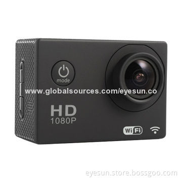 H.264 1,080P Sports Camera with IP68 Level 30m Waterproof and Motion Sensor Function